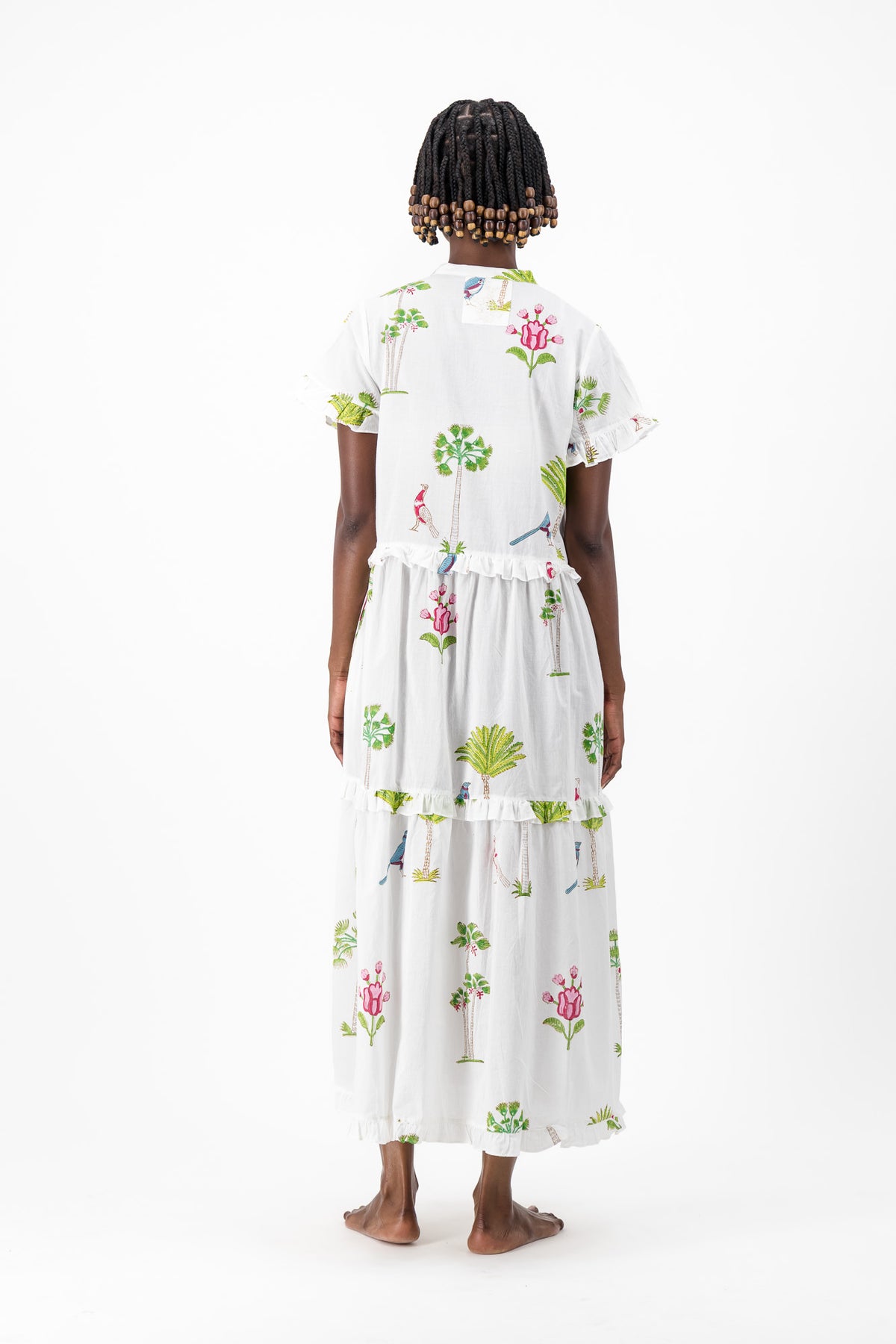 Flore - Palm Bird with Ladder Stitch