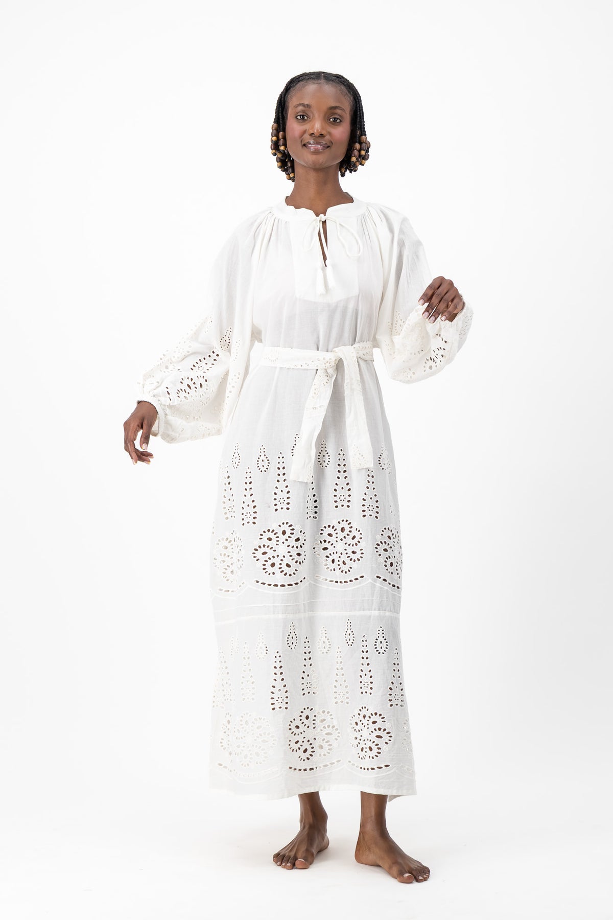 Samantha Dress - Cream Lace