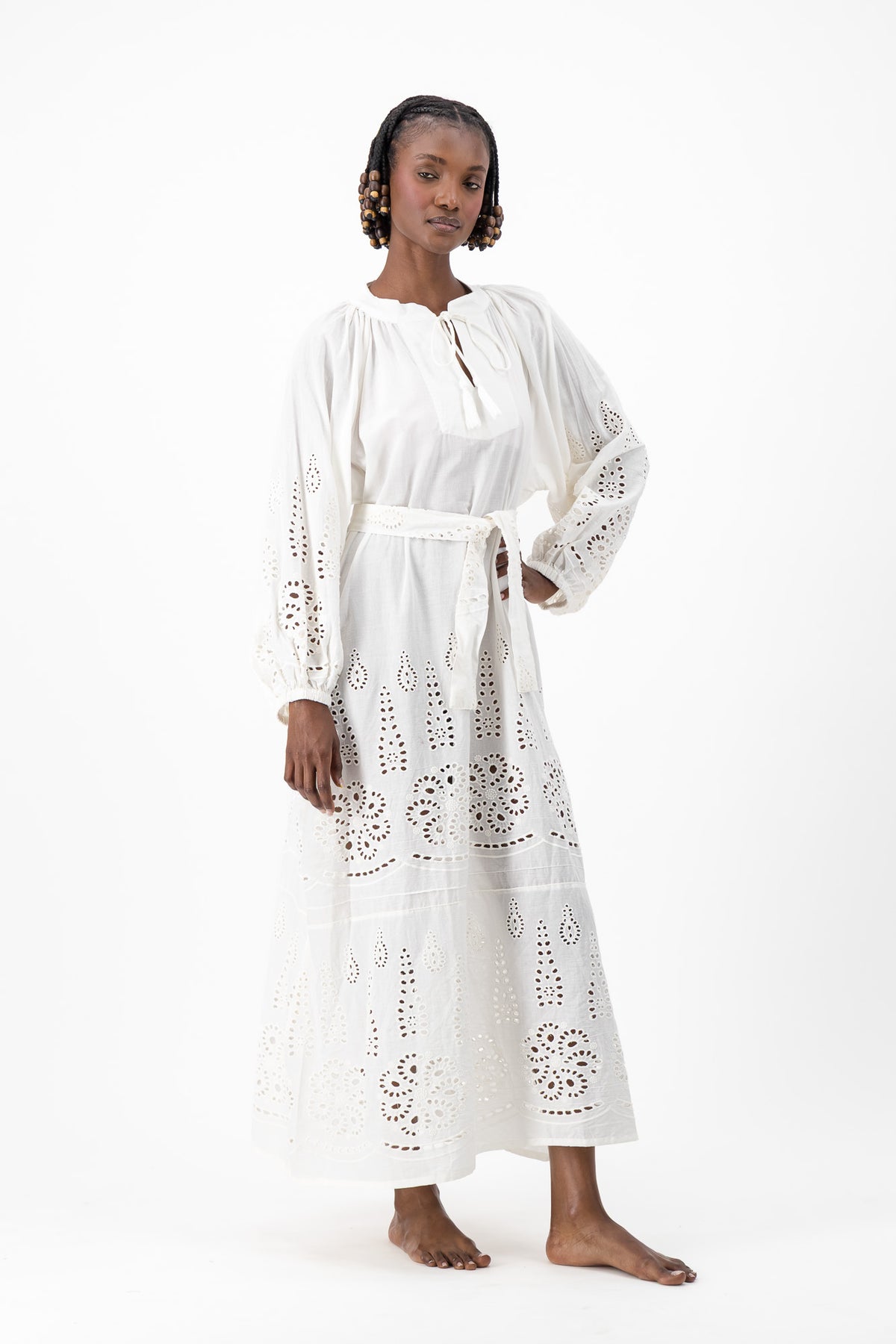 Samantha Dress - Cream Lace