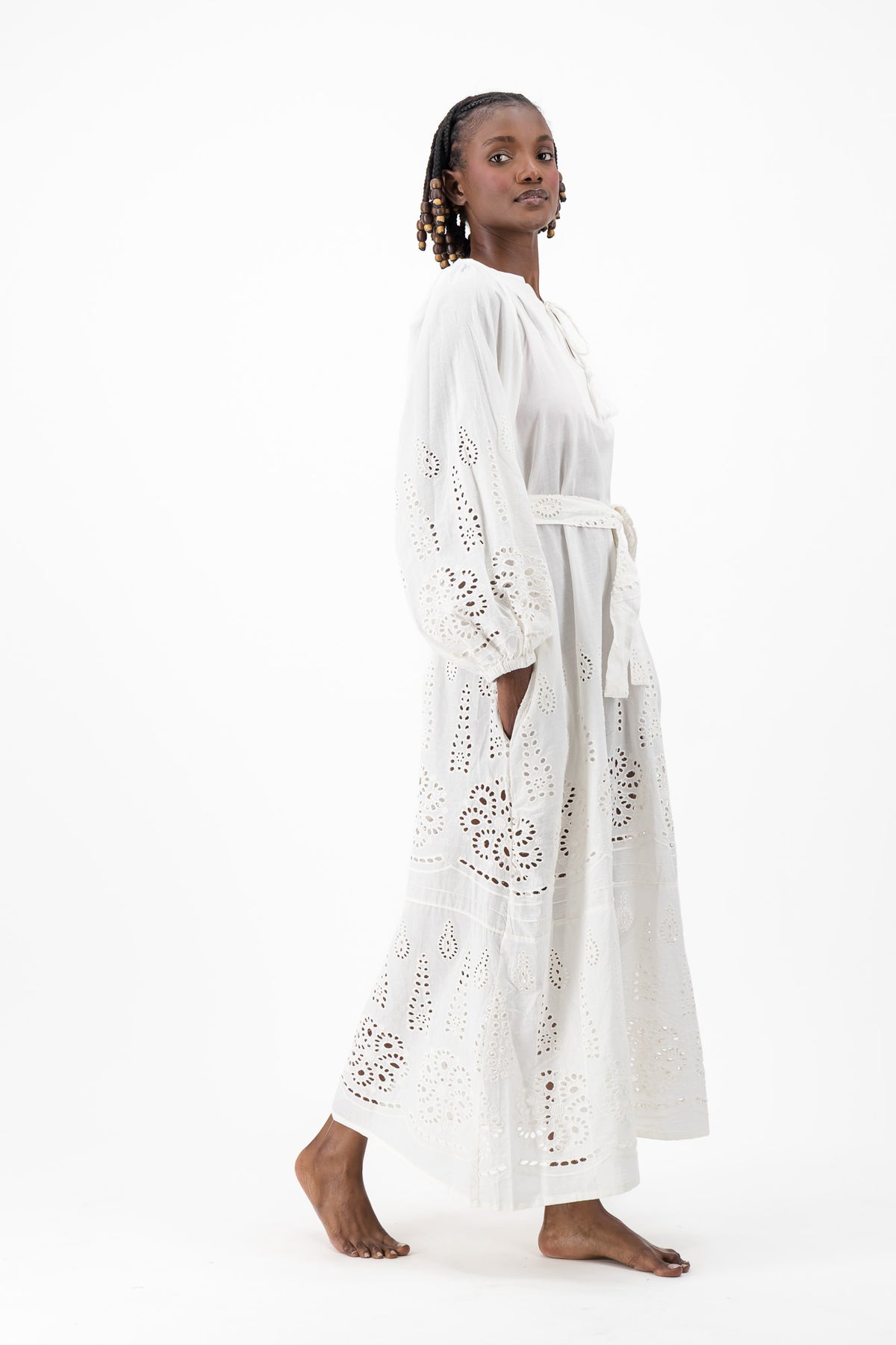 Samantha Dress - Cream Lace