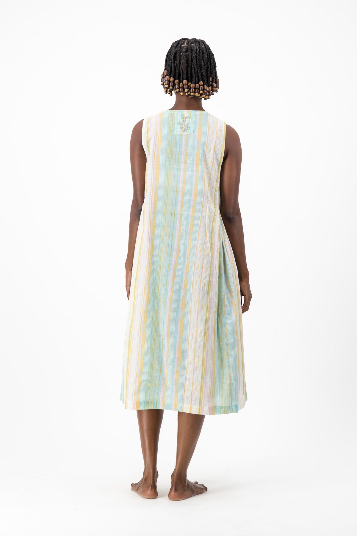 Viola Dress - Sorbet Stripe