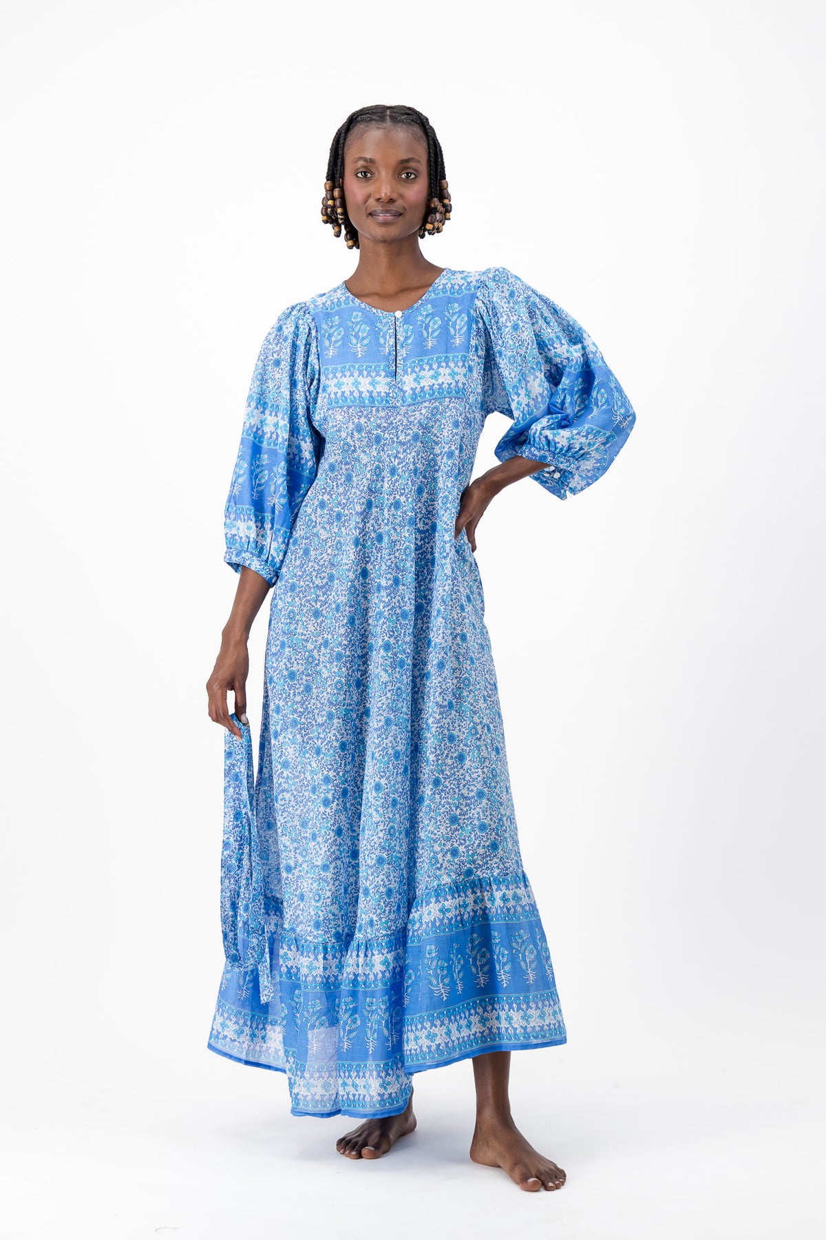 CG Boheme - Sky Blue Flower