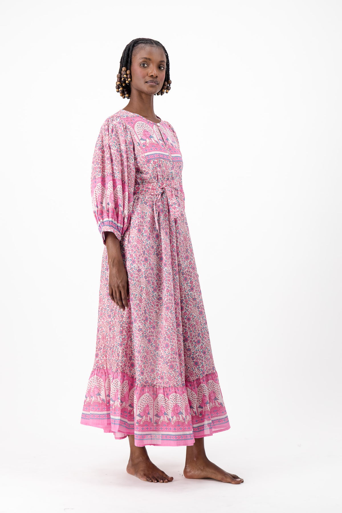 CG Boheme - Pink Peacock Umbrella