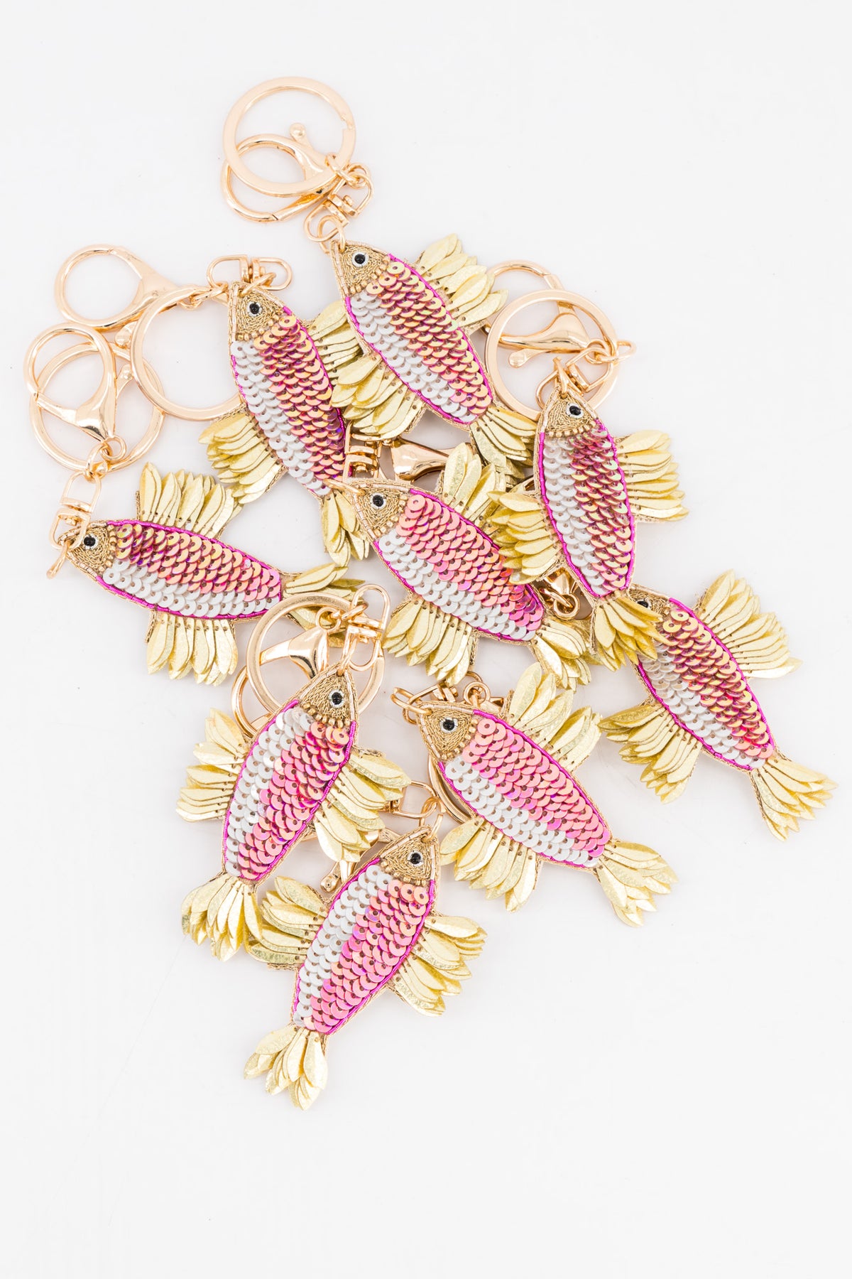 Bag Charm - Glitter Fish
