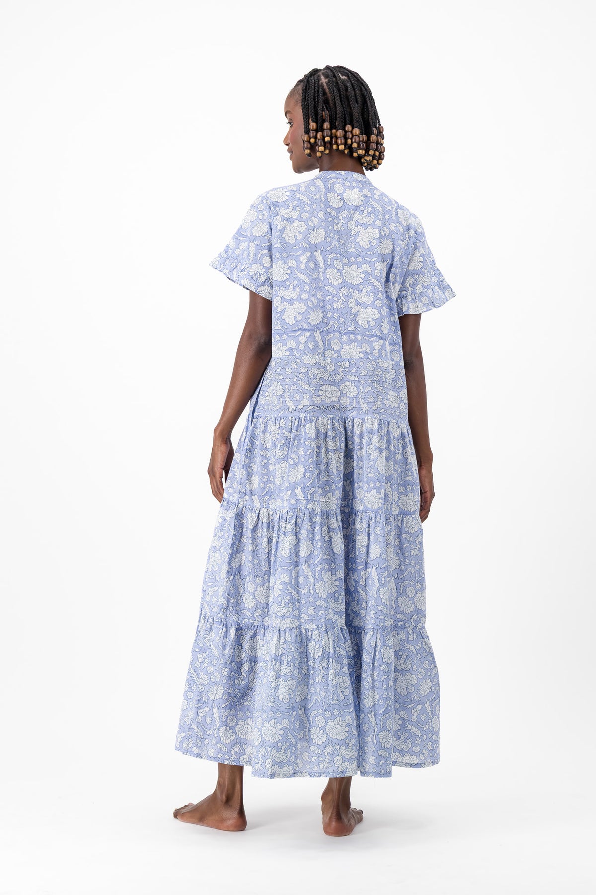 Rowe Dress Block - Blue Block