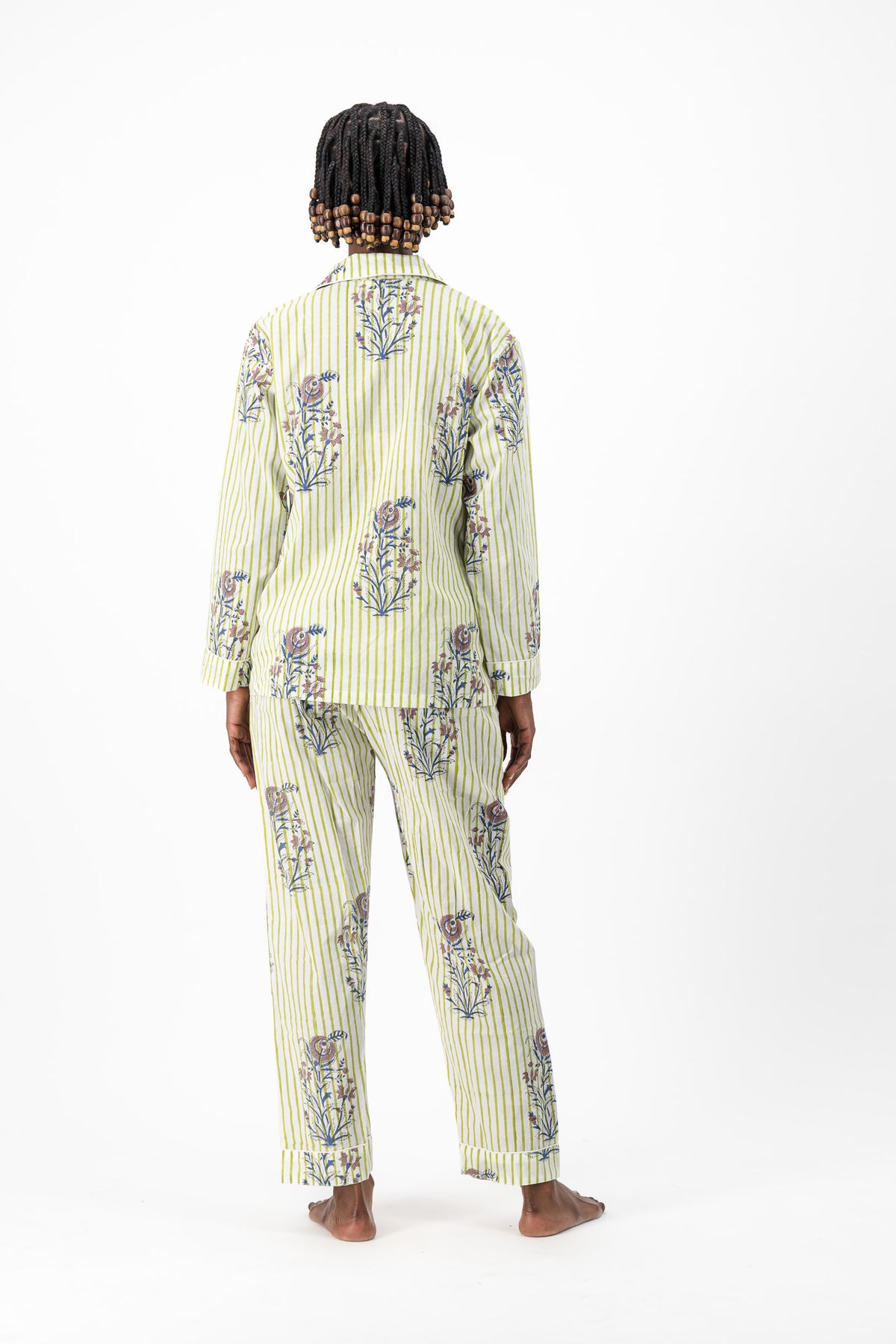 Pyjamas - Turquoise Stripe