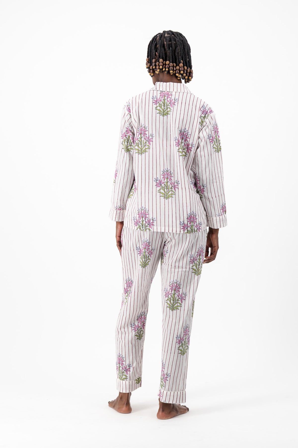 Pyjamas - Mauve Flower