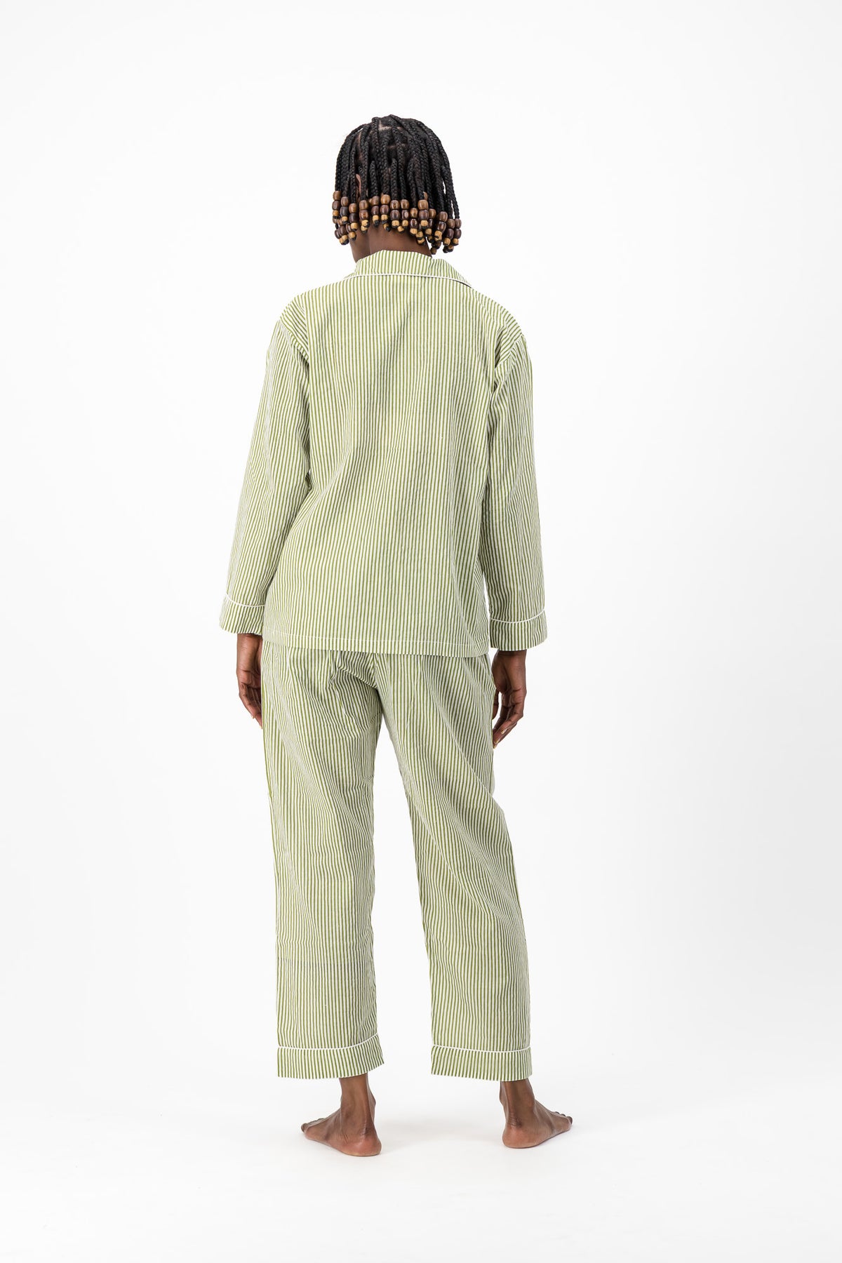 Pyjamas - Mint Stripe