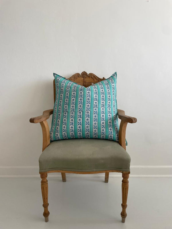 Cushion Cover - Teal Field