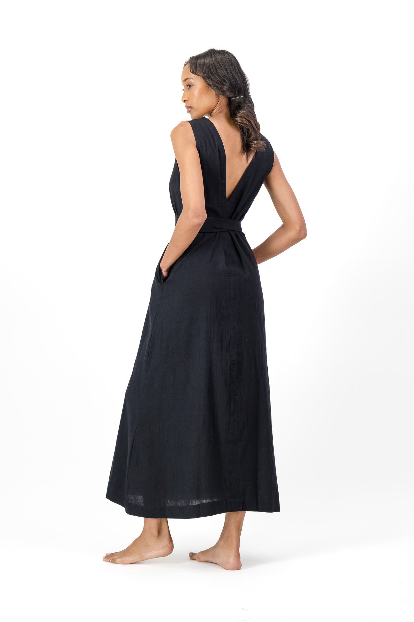 Freedom Dress Handloom - Black