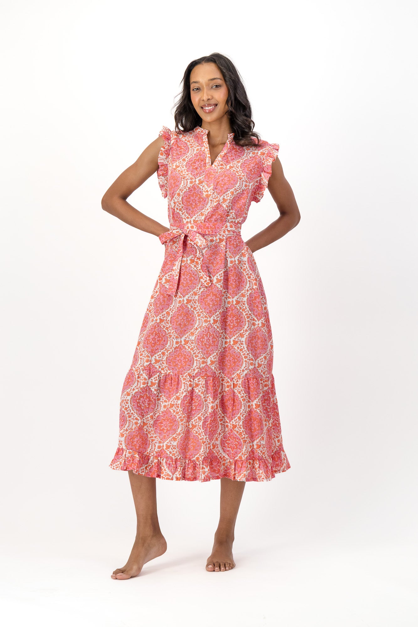 Maxine Dress - Geranium
